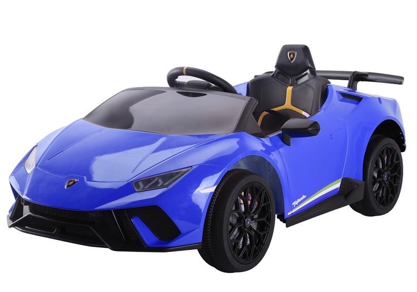 mamido  Dětské elektrické autíčko Lamborghini Huracan 4x4 modré