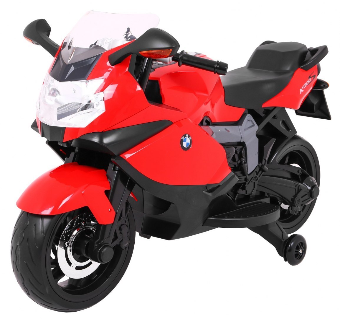 Levně Dětská elektrická motorka BMW K1300S červená