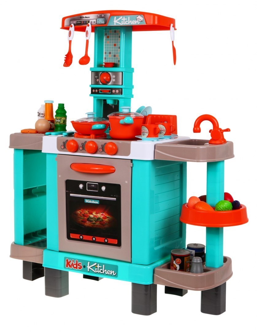 Levně Dětská interaktivní kuchyňka modrá