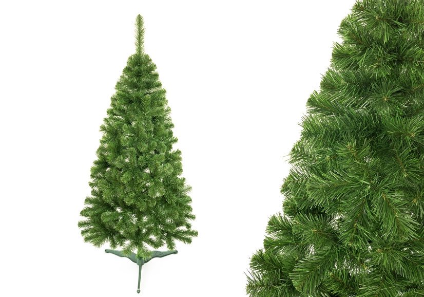 mamido  Umělý vánoční stromeček borovice 150 cm + stojan