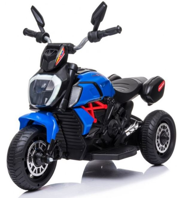 mamido  Dětská elektrická motorka Fast Tourist modrá