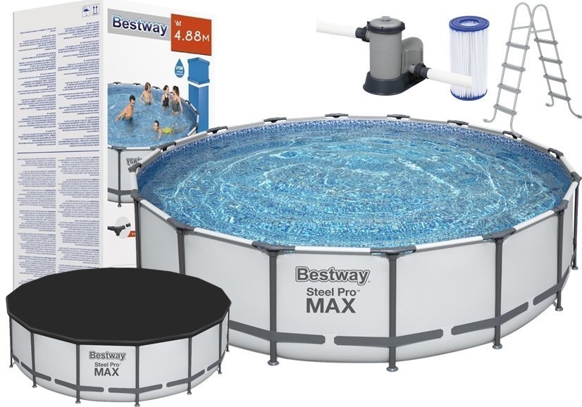 Bestway  Bazén Bestway Steel Pro Max 488 x 122 cm