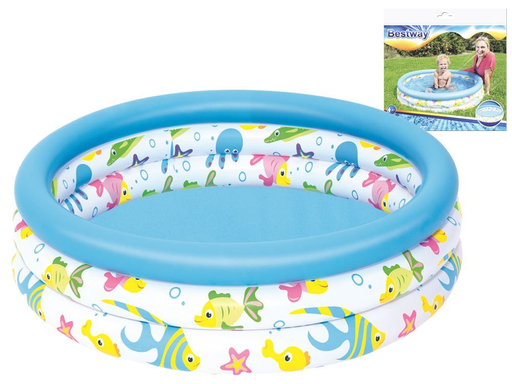 Bestway Bestway Dětský bazén s rybičkami 102cm