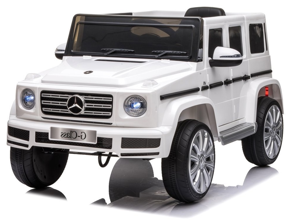 mamido  Dětské elektrické autíčko Mercedes G500 bílé