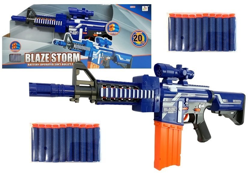 mamido  Dětská puška na pěnové náboje Blaze Storm