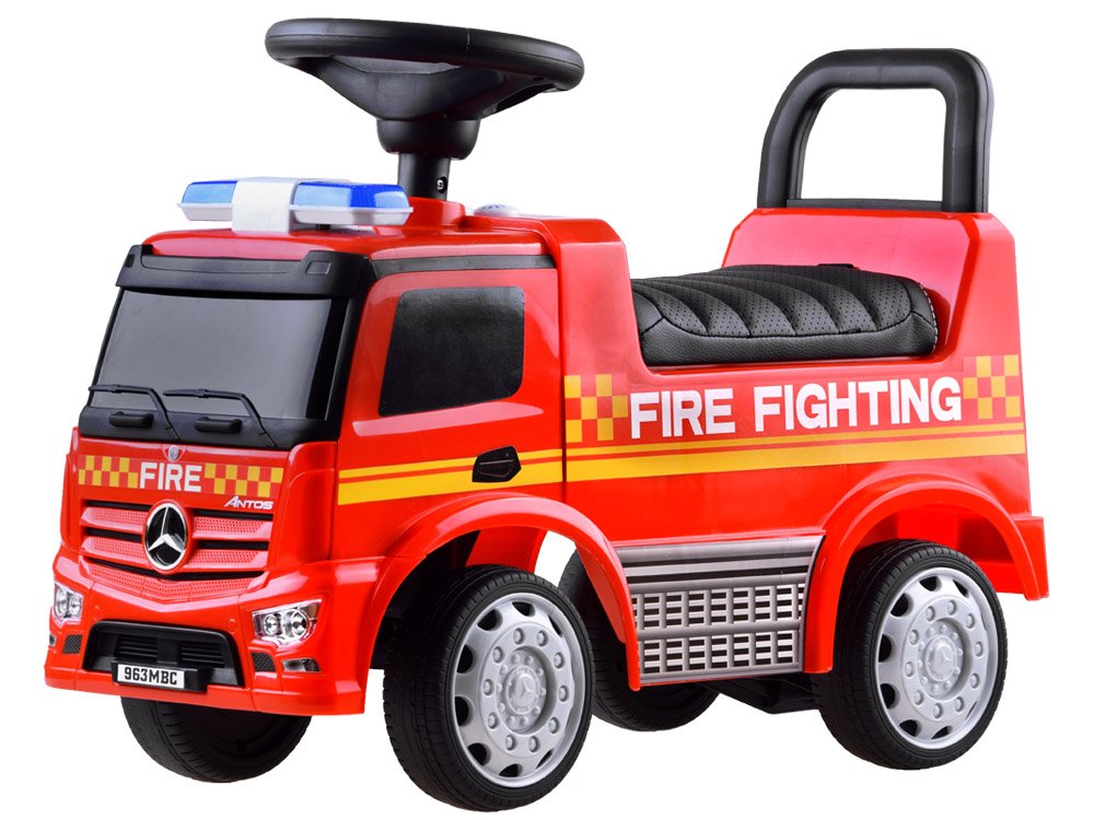 Levně Dětské odrážedlo hasiči Mercedes