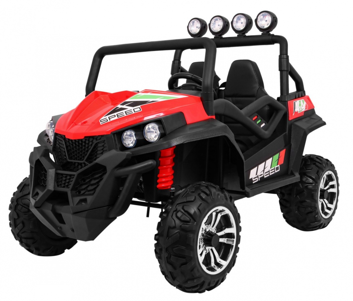 mamido  Dětské elektrické autíčko Buggy Strong Lift 24V 4x4 červené