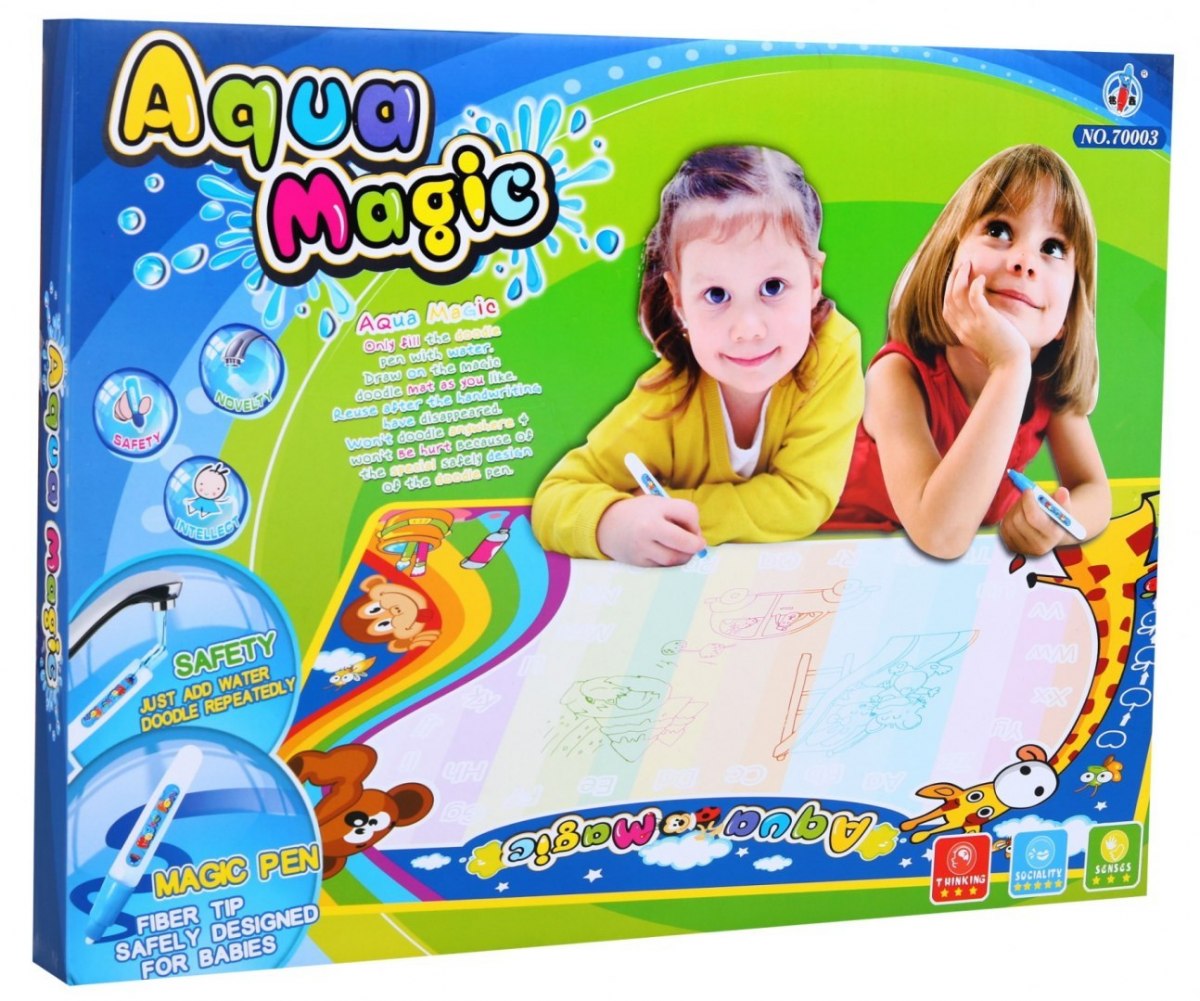 mamido  Aqua Magic Vodní kreslící podložka s kouzelným perem