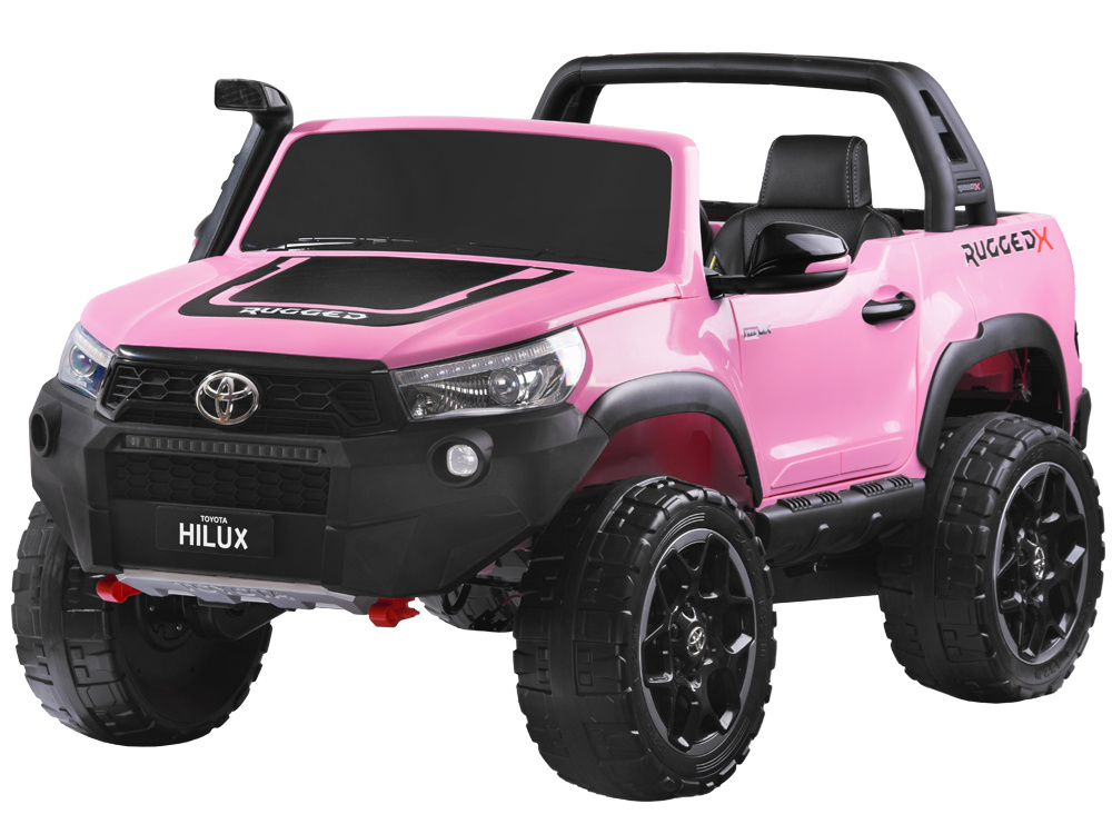 mamido  Dětské elektrické autíčko Toyota Hilux 4x4 růžové