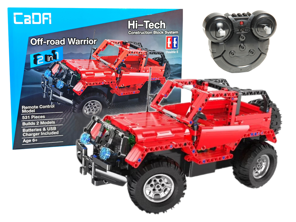 mamido  Stavebnice technic R/C Jeep RC