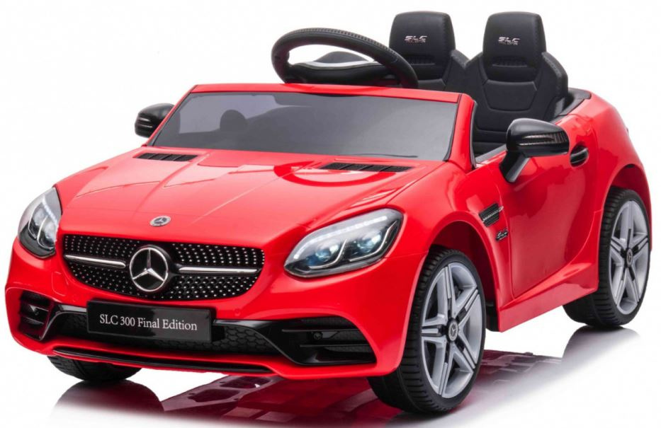 mamido  Elektrické autíčko Mercedes Benz SLC 300 červené