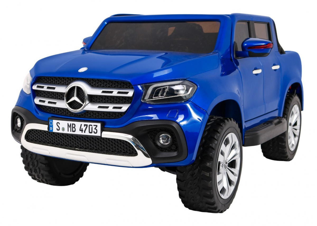 mamido  Elektrické autíčko Mercedes-Benz X-Class MP4 4x4 lakované modré