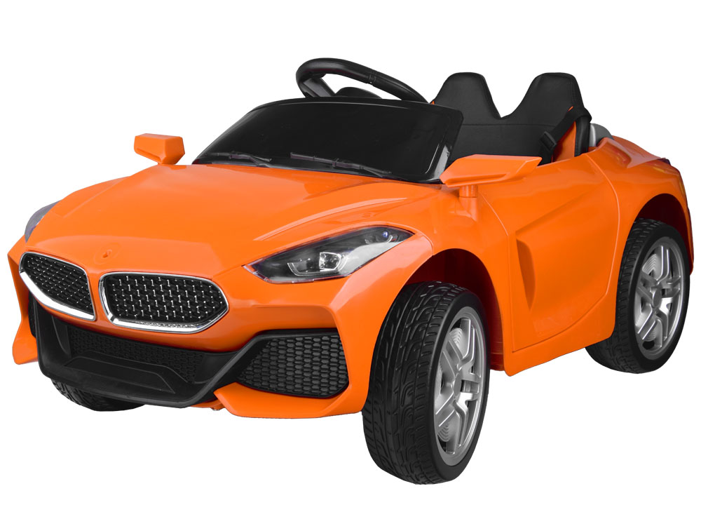 mamido  Elektrické autíčko BEMA cabrio oranžové