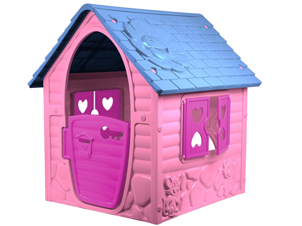 Levně Dětský zahradní domeček PlayHouse růžový