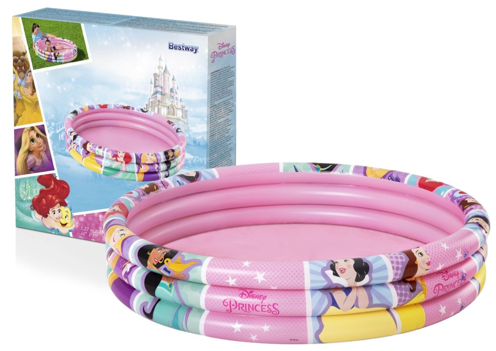 Bestway  Dětský bazén Bestway Disney princezny 122x25cm