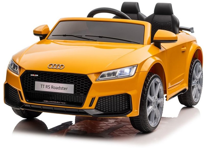 Levně Elektrické autíčko Audi TT RS Roadster žluté