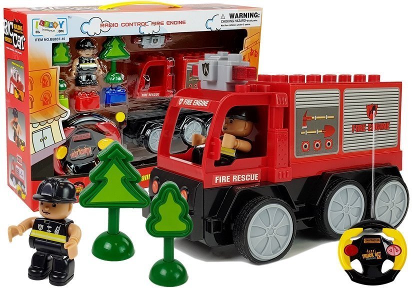 Levně Hasičské auto na dálkové ovládání R/C