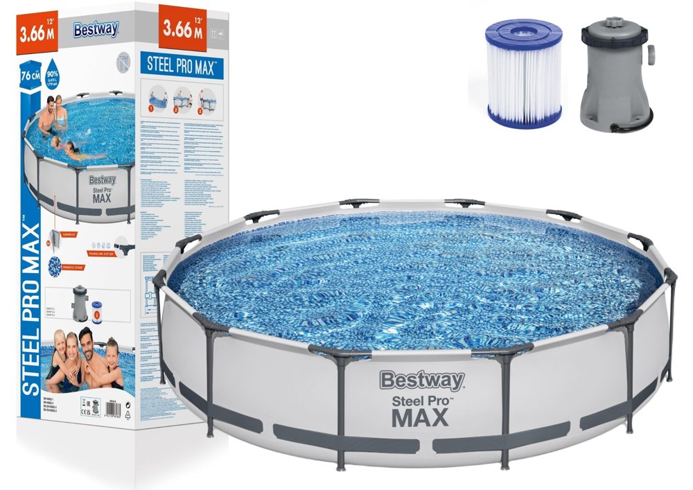 Levně Bazén Bestway Steel Pro 366x76 cm