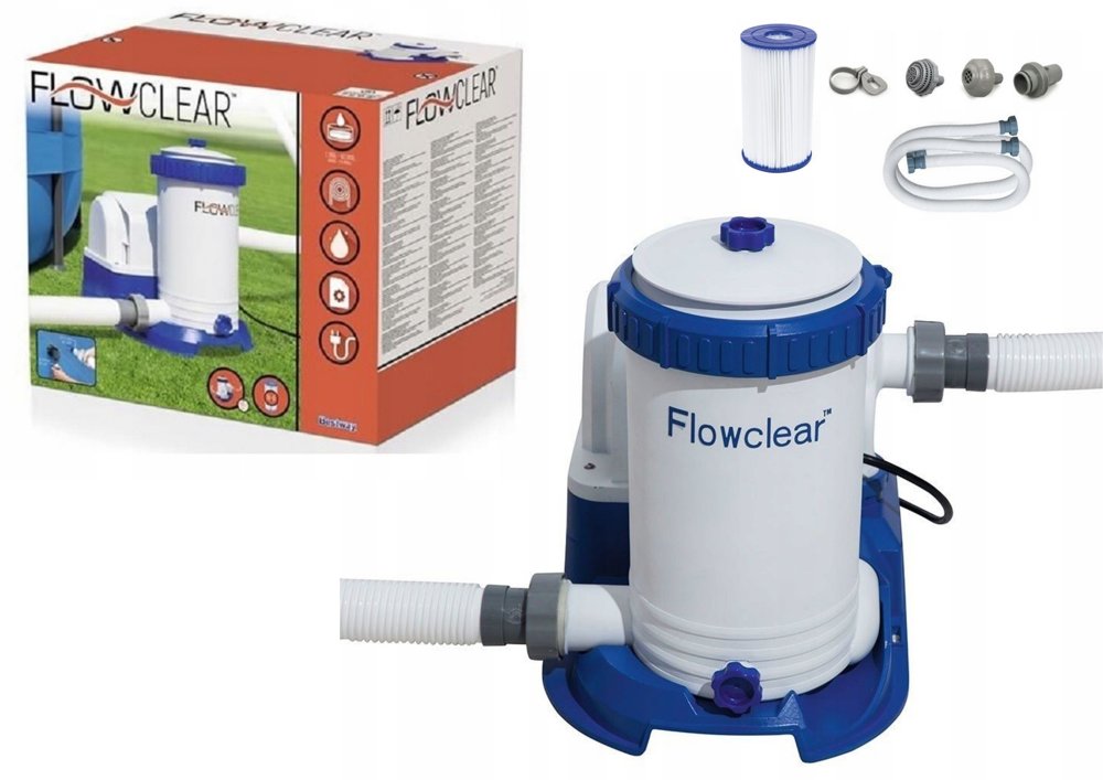 Levně Bestway Bazénové filtrační čerpadlo FlowClear Bestway 9463l/h