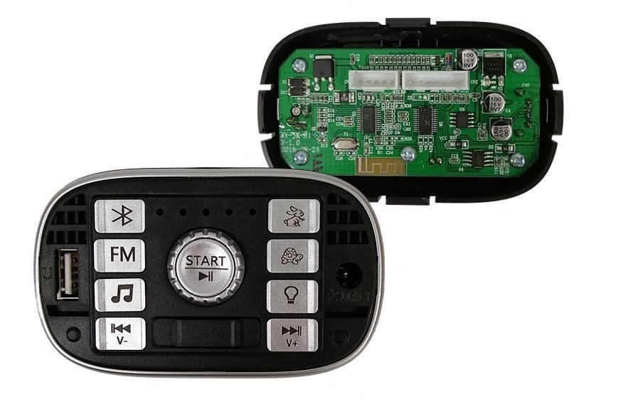 mamido  Hudební panel do elektrického vozítka Volkswagen Beetle