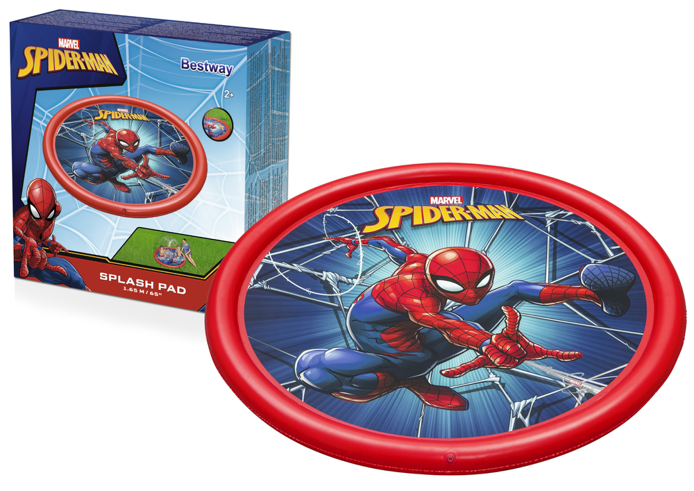 Bestway  Bestway Nafukovací brouzdaliště s fontánou Spider-Man 165 cm