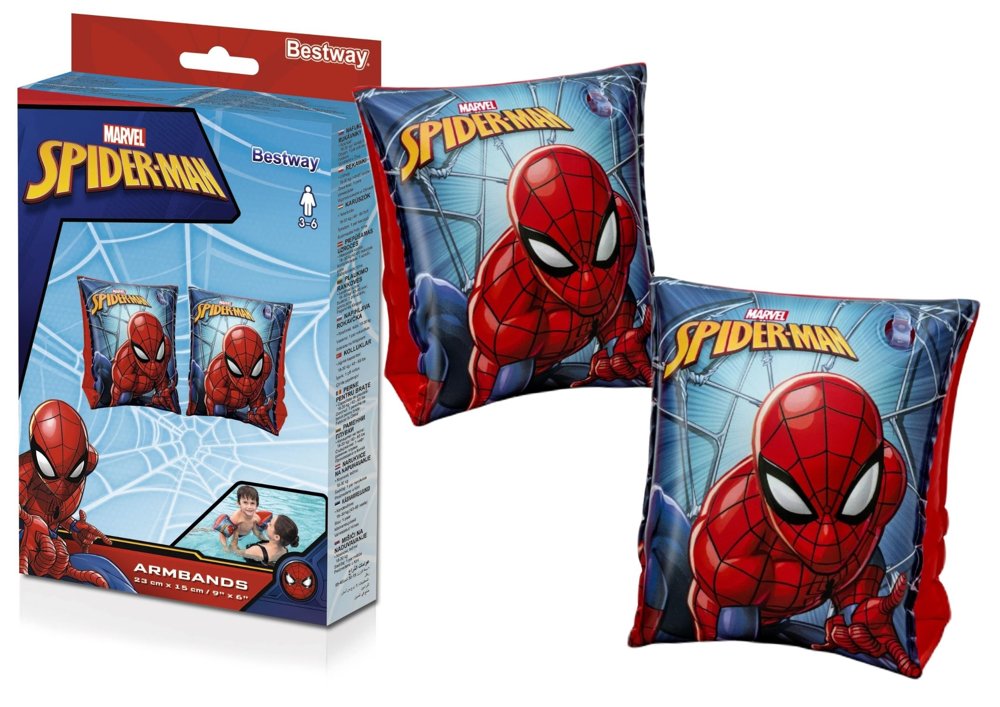 mamido  Nafukovací rukávky na plavání SpiderMan Bestway