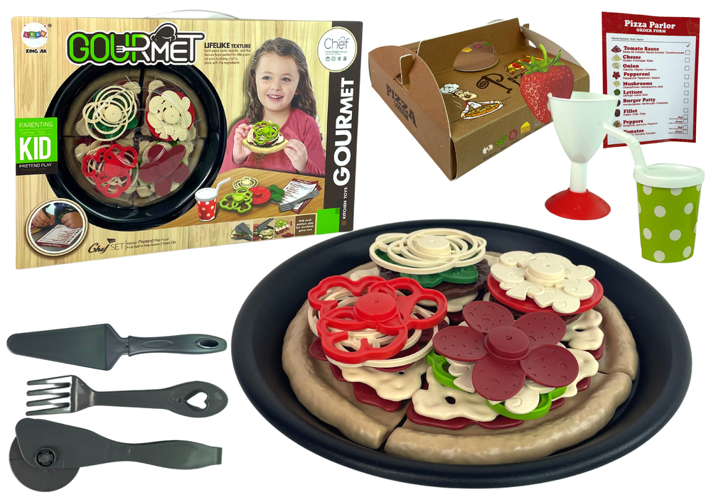 Levně Pizza - sada potravin do dětské kuchyňky