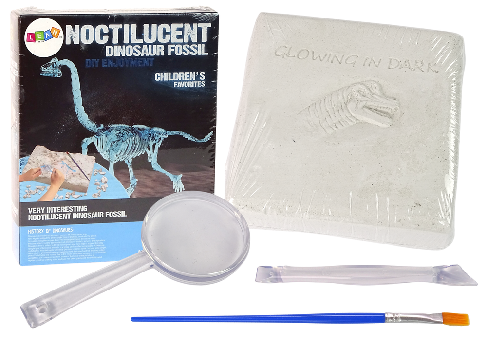 Levně Stavebnice archeologických vykopávek Dinosauří kostra 3D hologram Brachiosaurus