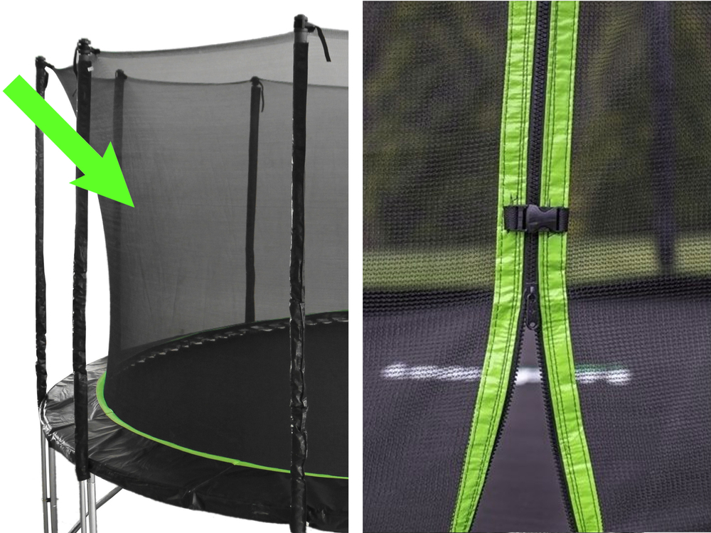 Levně Náhradní ochranná síť k trampolínám 426 cm