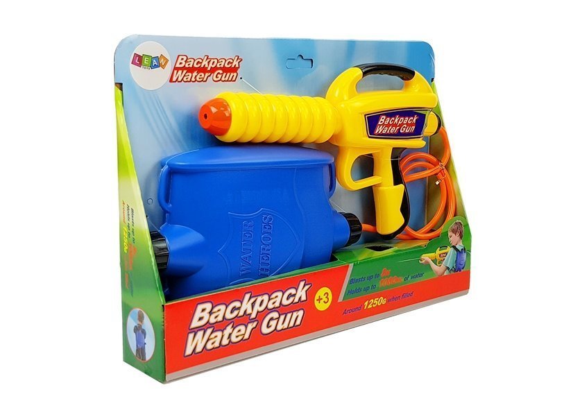 mamido  Vodní pistole se zásobníkem 1080 ml žluto-modrá