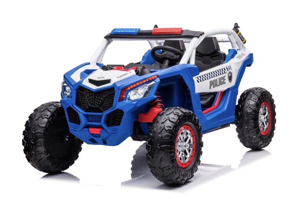 mamido  Elektrické autíčko Buggy XB 4x4 Policie modré