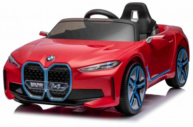 mamido  Elektrické autíčko BMW i4 červené