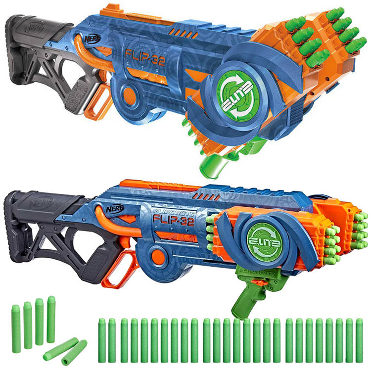 mamido  Dětská pistole Nerf Elite 2.0 FLIP-32