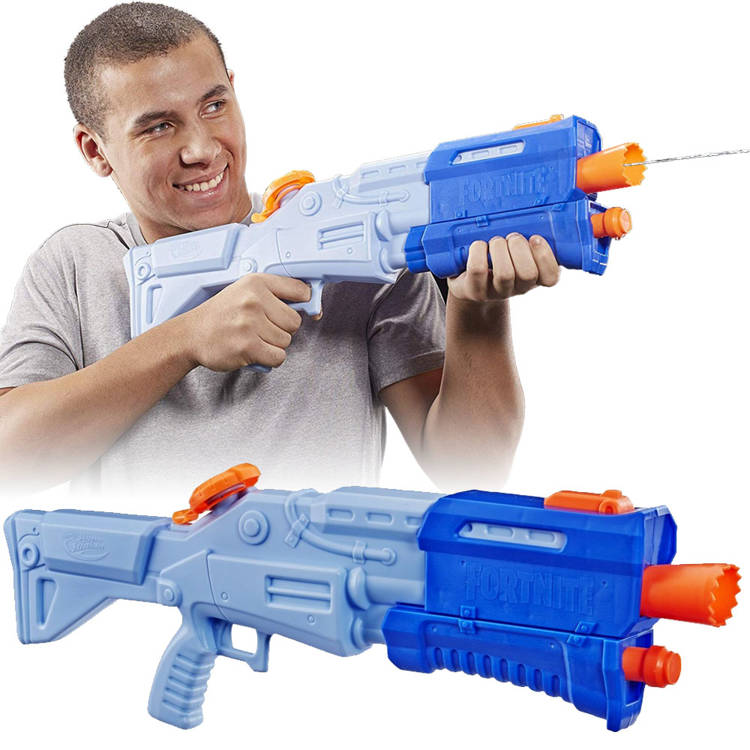 mamido  Dětská vodní pistole Nerf Super Soaker TS-R Fortnite