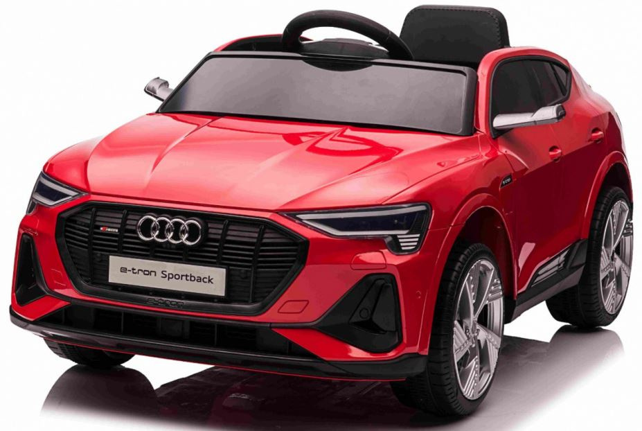 Levně Elektrické autíčko Audi E-Tron Sportback 4x4 červené