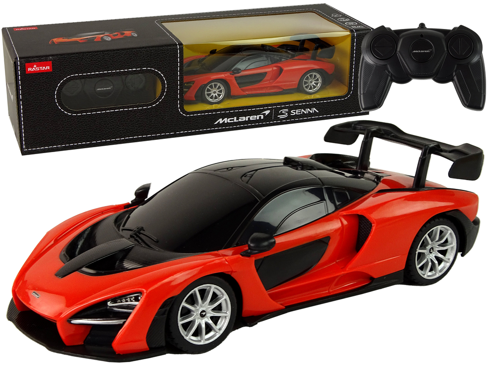 mamido  Auto na dálkové ovládání RC McLaren 1:24 Rastar červené RC