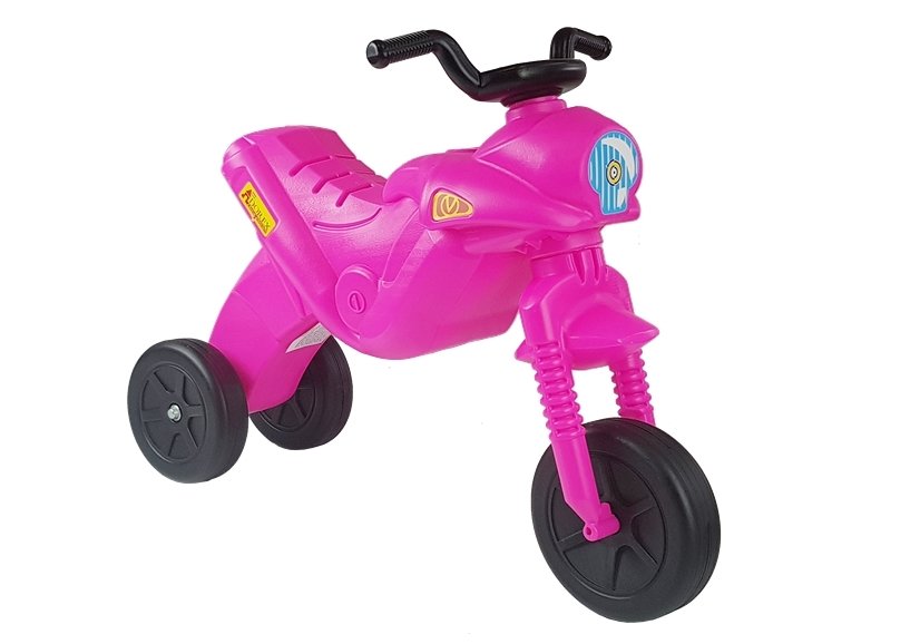 Levně Odrážedlo motorka Enduro růžová