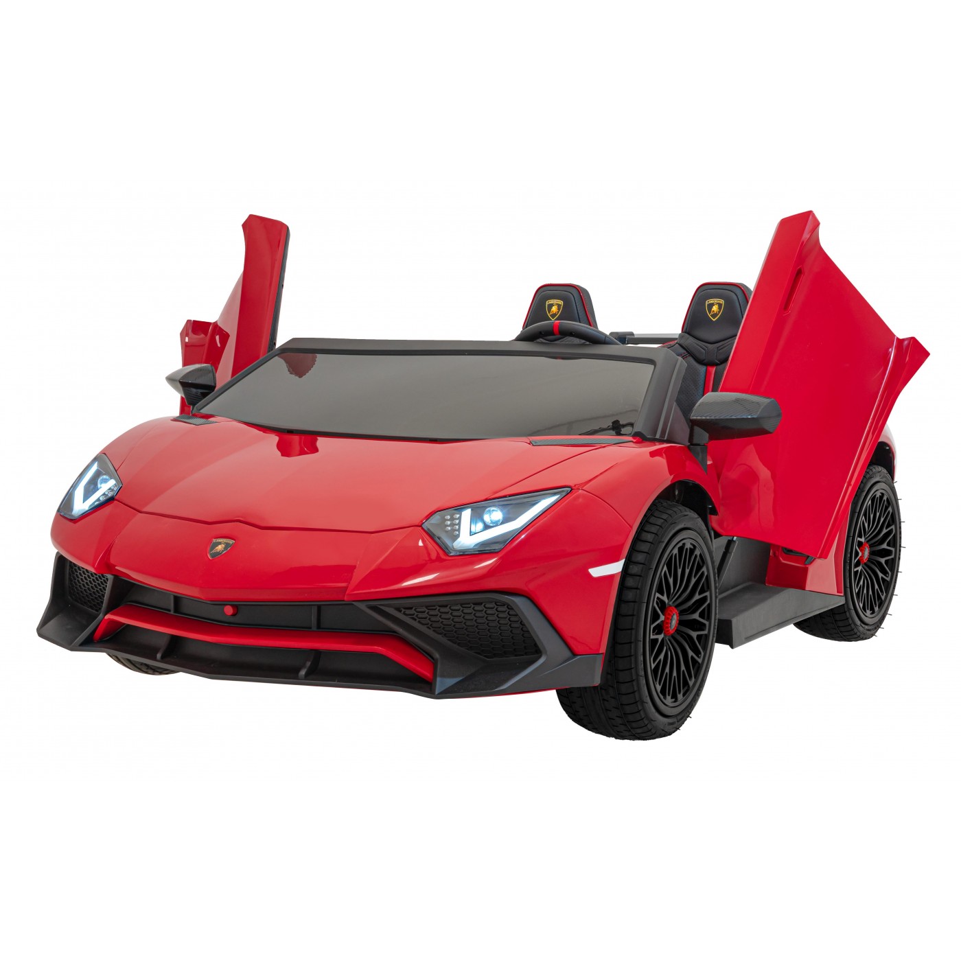 Levně Elektrické autíčko Lamborghini Aventador SV Strong 200W 24V červené