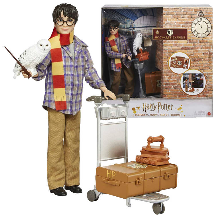 Levně MATTEL MATTEL Sběratelská panenka Harry Potter se sovou Hedvikou