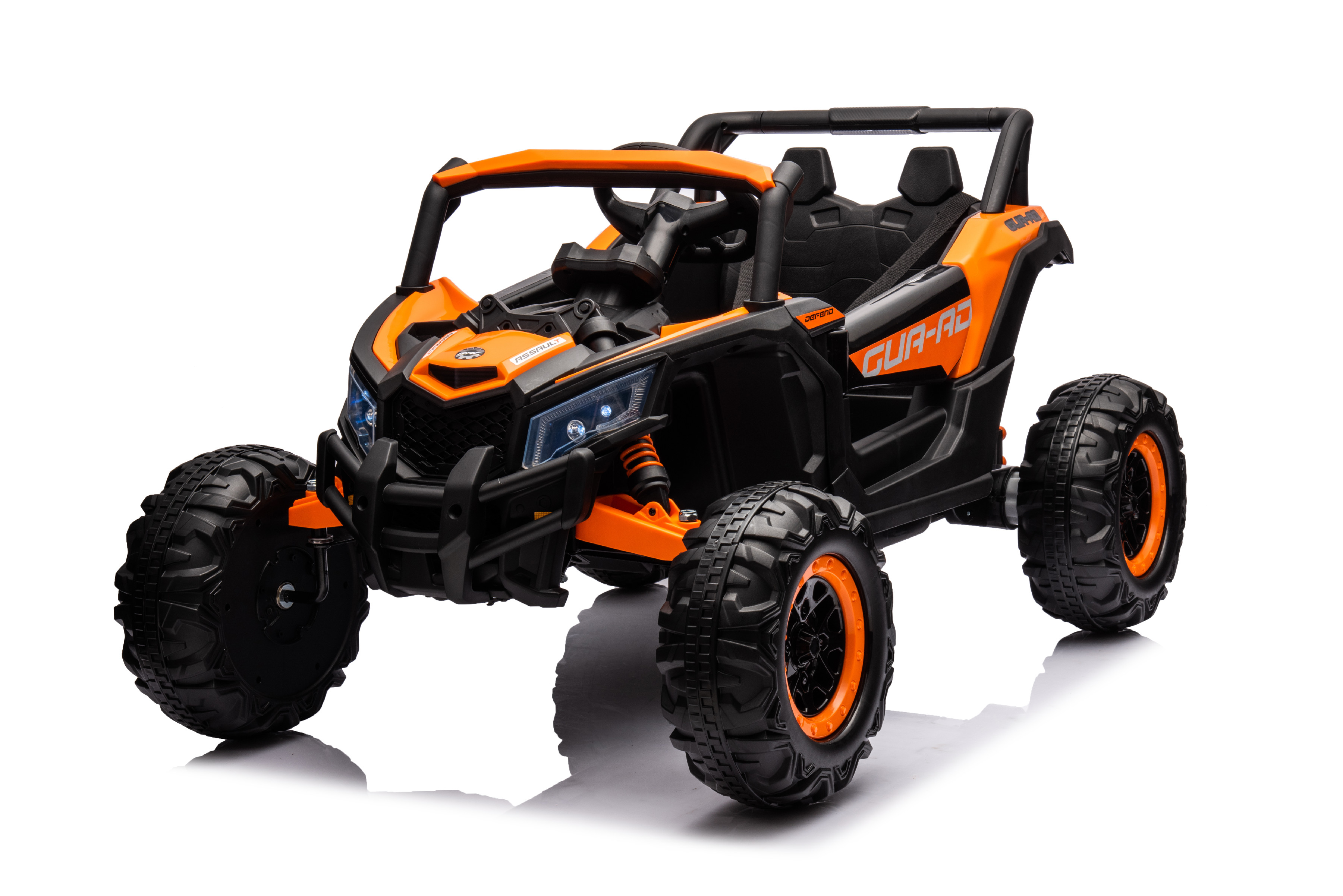 Levně Elektrické autíčko Buggy ATV Defend oranžové