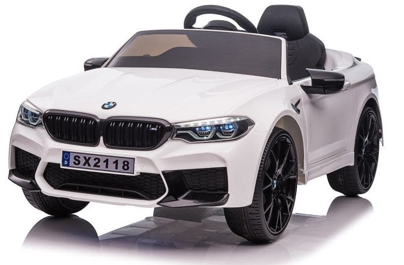 Mamido  Mamido Elektrické autíčko BMW M5 EVA kola bílé