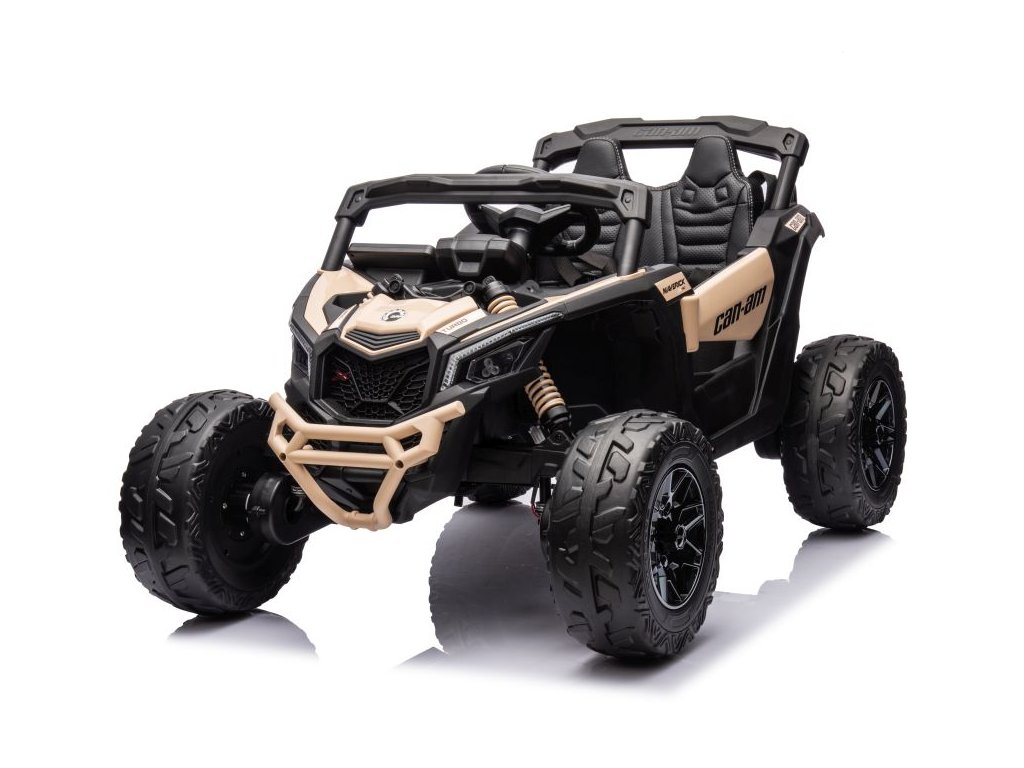 Levně Elektrické autíčko Buggy Maverick Can-Am 4x4 béžové