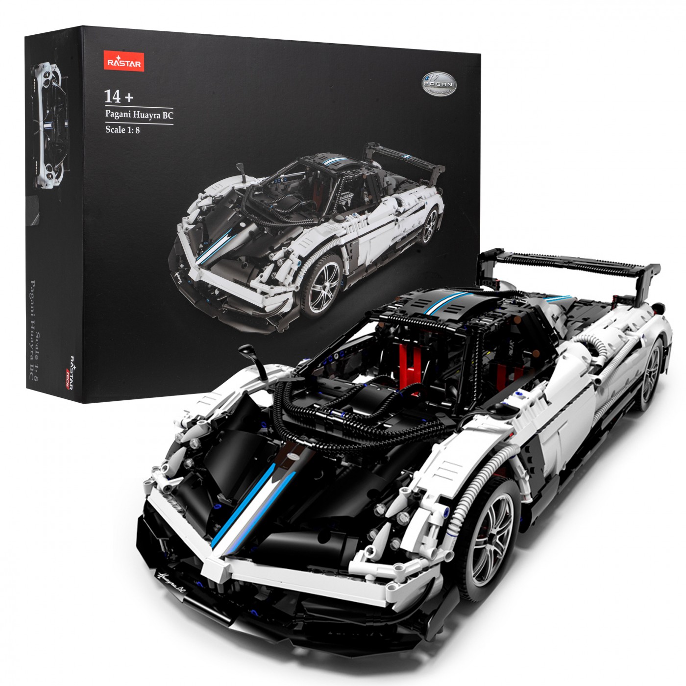 mamido  Stavebnice technic sportovní auto Pagani Huayra 1:8 Rastar