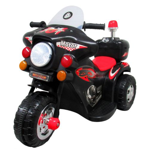 mamido  Dětská elektrická motorka M7 černá