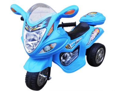 mamido  Dětská elektrická motorka M1 modrá