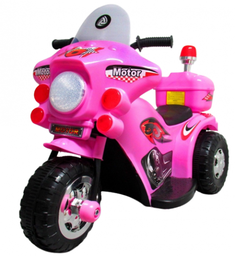 mamido  Dětská elektrická motorka M7 růžová