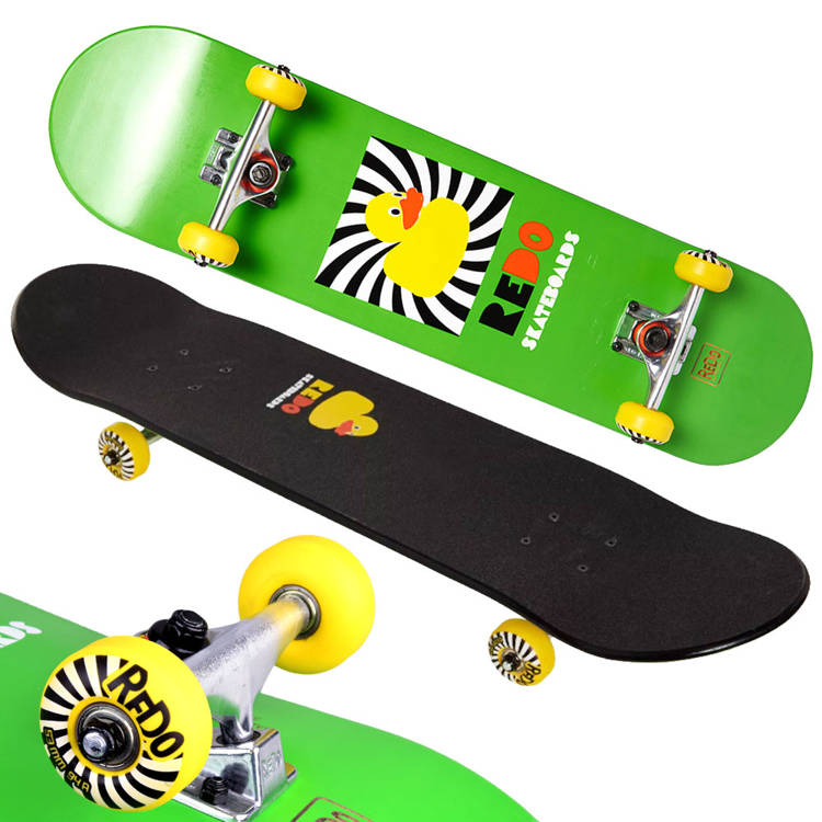 Levně Dřevěný skateboard ReDo Rubber Duck