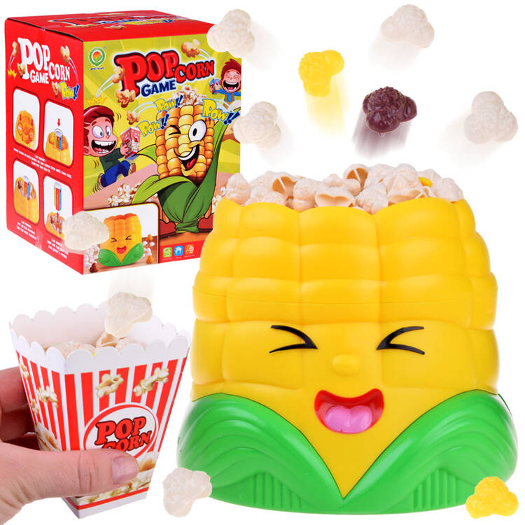 Levně Zručnostní hra Chyť popcorn do kelímku