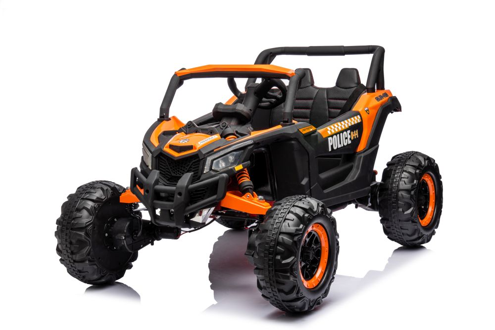 Levně Elektrické autíčko Buggy JH-105 24V 4x4 policejní oranžové