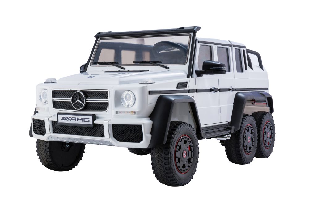 mamido  Elektrické autíčko Mercedes G63 6x4 24V bílé